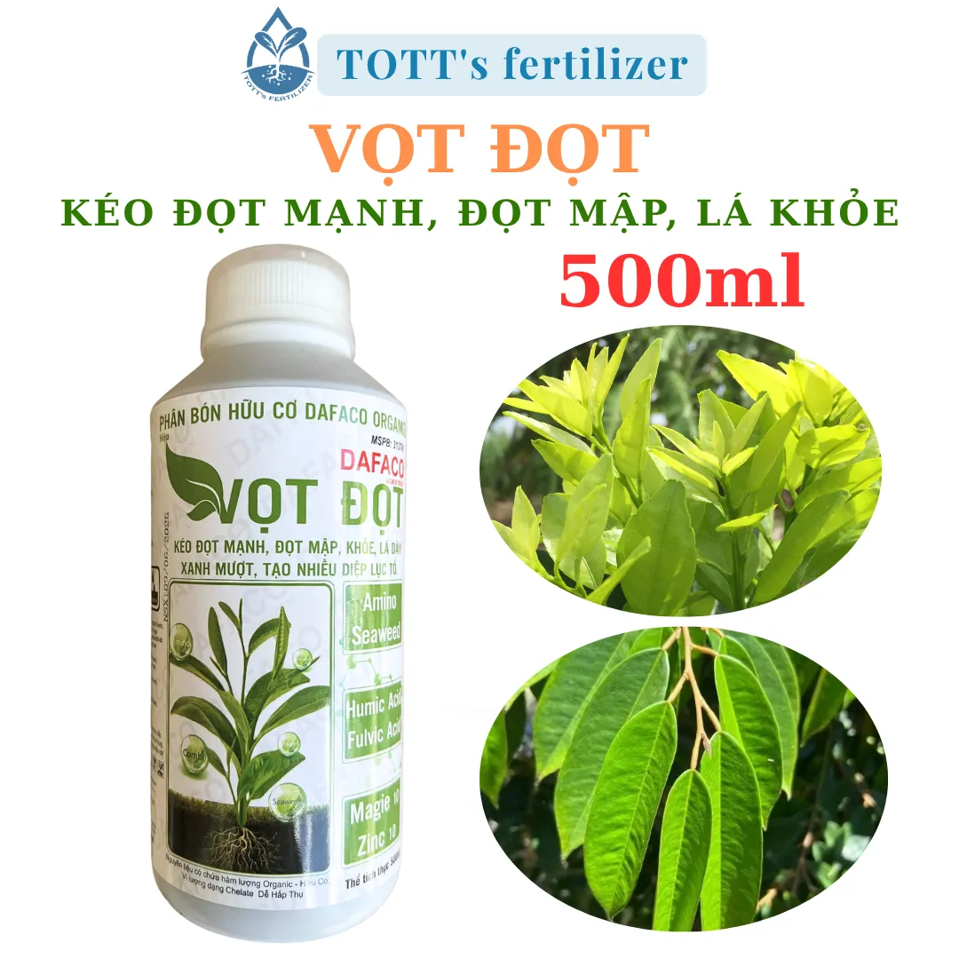 (COMBO 2 CHAI) Siêu kích đọt VỌT ĐỌT, nảy chồi ra rễ chai 500ml TOTT’s Fertilizer