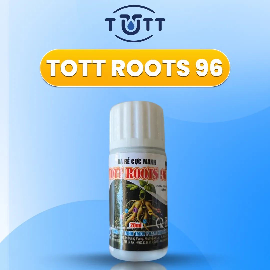 RA RỄ CỰC MẠNH TOTT ROOTS 96 - KÍCH RỄ THẦN TỐC & PHỤC HỒI CÂY SUY (CHAI 20ML)